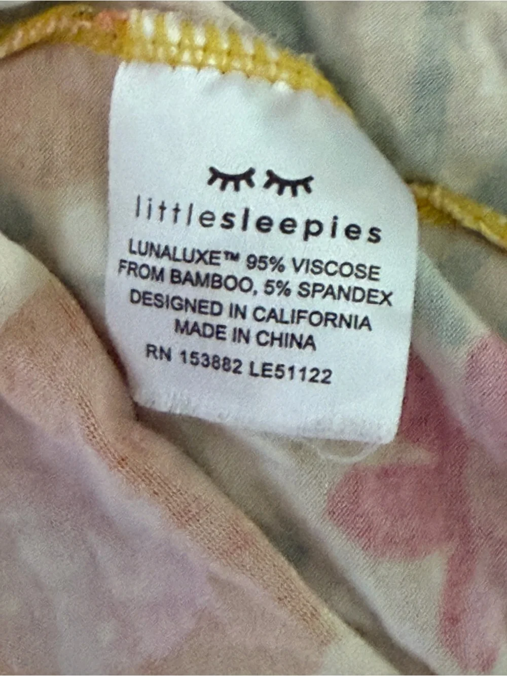 Little Sleepies Sunny Garden Twirl Crib Sheet